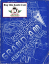 1986 Pontiac Grand Am Factory OEM Repair Shop Service Manual