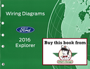 2016 Ford Explorer Electrical Wiring Diagrams Shop Service Repair Manual