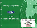 2016 Ford Transit Connect Electrical Wiring Diagrams Manual