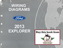 2013 Ford Explorer Electrical Wiring Diagrams Shop Service Repair Manual