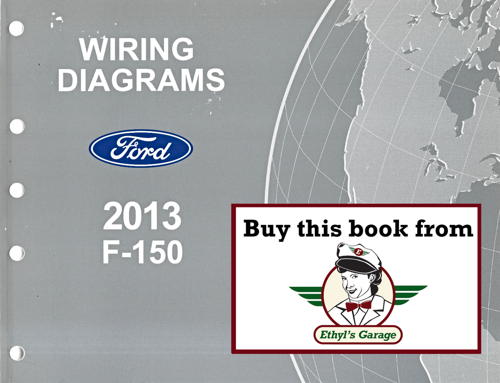 2013 Ford F-150 Electrical Wiring Diagrams Shop Service Repair Manual