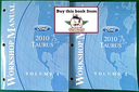 2010 Ford Taurus Original OEM Factory Shop Service Workshop Manual Set