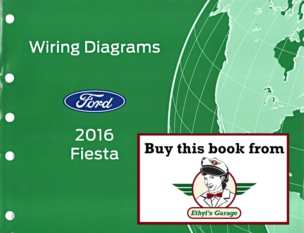 2016 Ford Fiesta Electrical Wiring Diagrams Manual