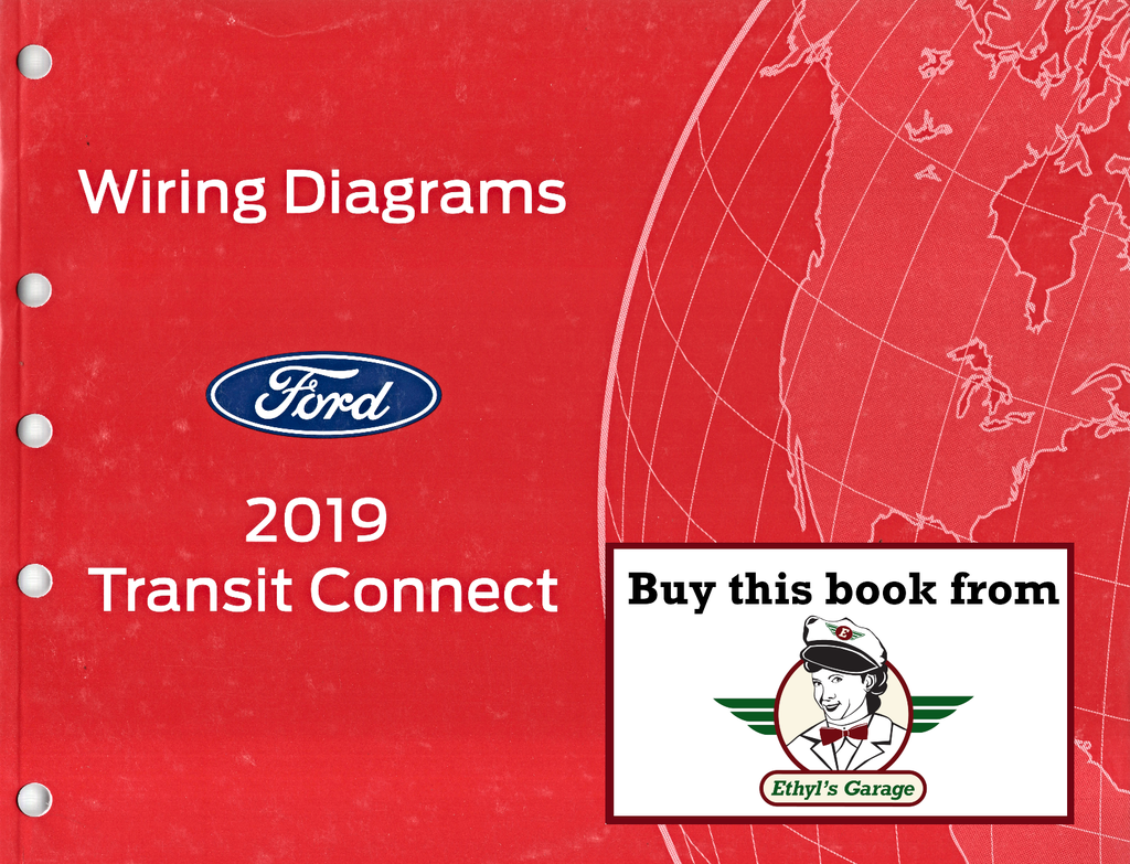 2019 Ford Transit Connect Factory Electrical Wiring Diagrams Manual