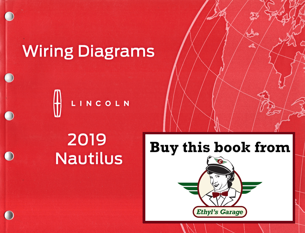 2019 Ford Lincoln Nautilus Factory Electrical Wiring Diagrams Manual