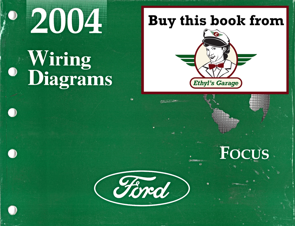 2004 Ford Focus Electrical Wiring Diagrams Manual