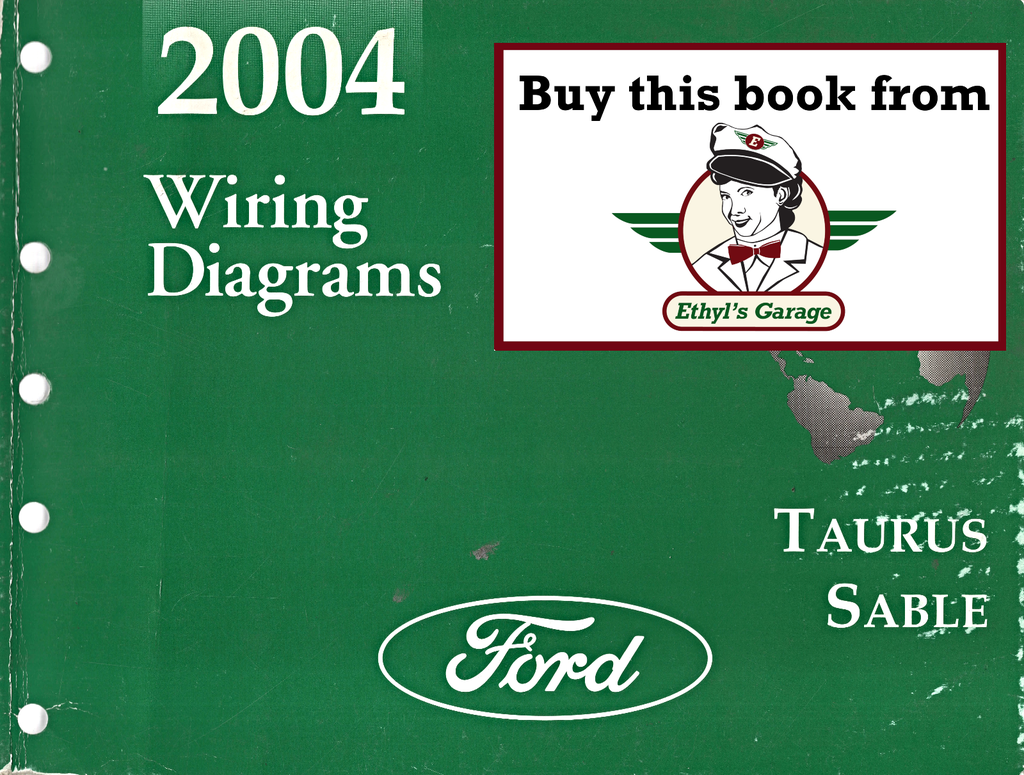 2004 Ford Taurus, Mercury Sable Electrical Wiring Diagrams Manual