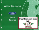 2016 Ford Taurus Electrical Wiring Diagrams Manual