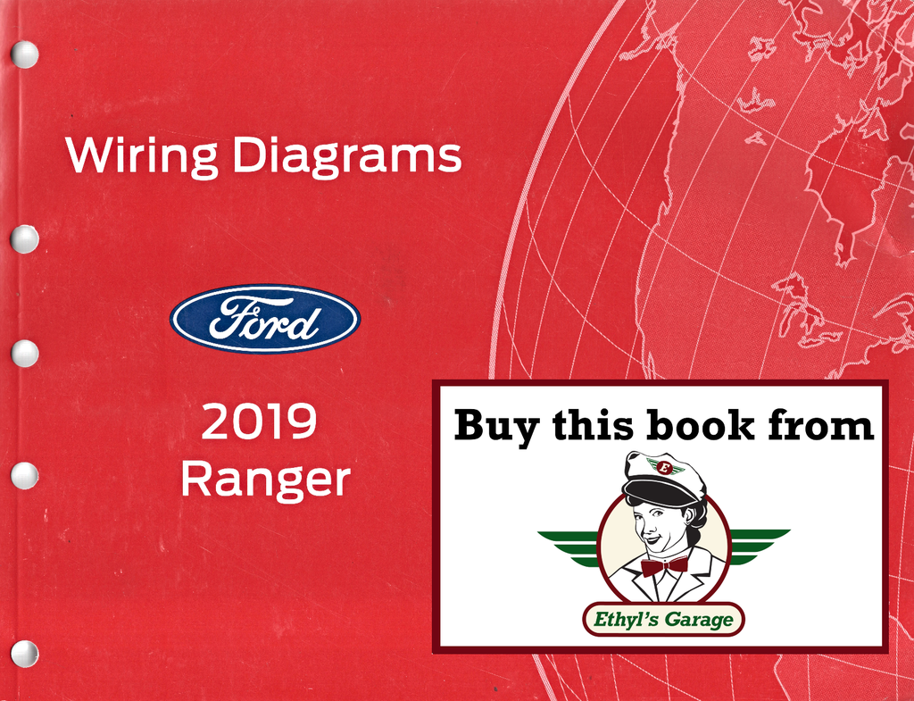2019 Ford Ranger Factory Electrical Wiring Diagrams Manual