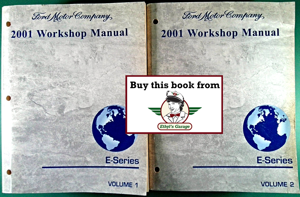 2001 Ford E-Series Econoline Factory Service Manual Set