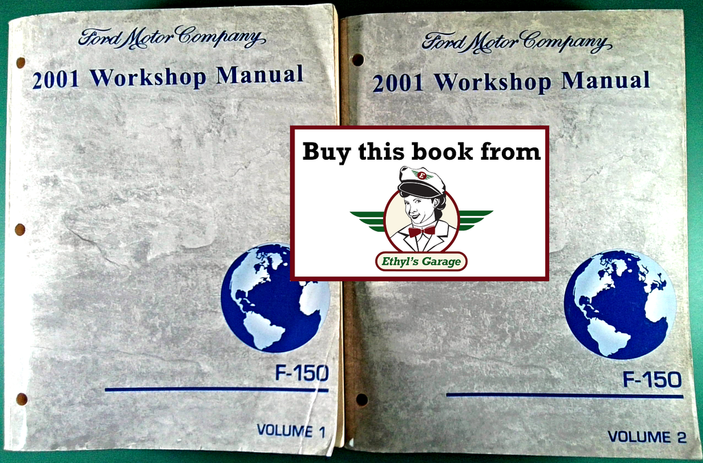 2001 Ford F-150 Pickup Factory Service Workshop Manual Set