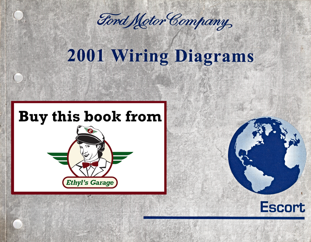 2001 Ford Escort Factory Electrical Wiring Diagrams Manual