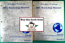 2001 Ford Escort Factory Workshop Service Manual Set