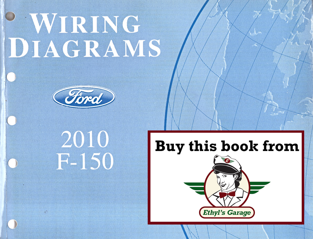2010 Ford F-150 Factory Electrical Wiring Diagrams Manual