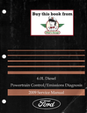 2009 Ford 6.0L E-Series Diesel Powertrain Control/Emissions Diagnosis Original Factory Service Manual