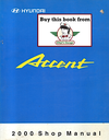 2000 Hyundai Accent Factory Shop Service Manual
