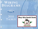 2010 Ford Taurus Factory Electrical Wiring Diagrams Manual