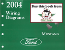 2004 Ford Mustang Factory Electrical Wiring Diagrams Manual