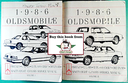 1986 Oldsmobile Firenza, Calais, Cutlass Ciera, Delta 88, Ninety-Eight Factory Shop Repair Chassis Service Manual Set