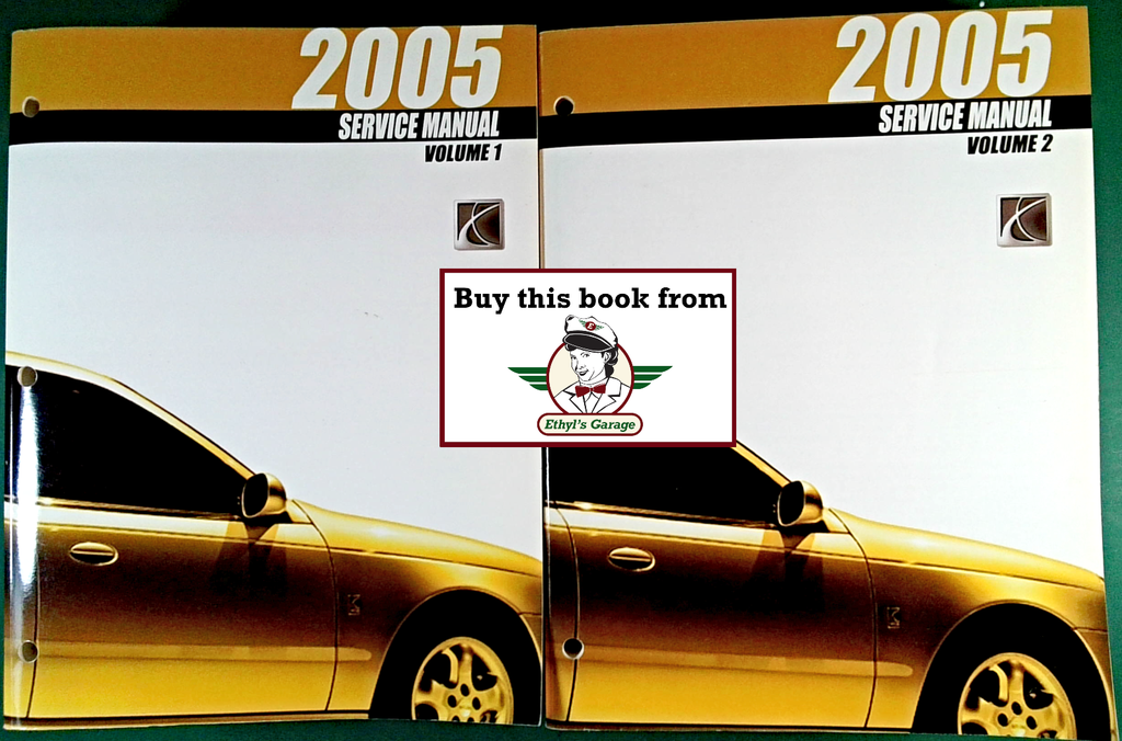 2005 Saturn L-Series Factory Shop Repair Service Manual Set