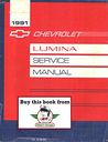1991 Chevrolet Lumina Factory Shop Repair Service Manual