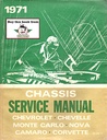1971 Chevrolet Passenger Car Chassis Repair Maintenance Shop Service Manual