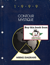 1999 Ford Contour, Mercury Mystique Factory Electrical Wiring Diagrams Manual
