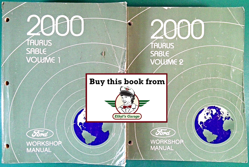 2000 Ford Taurus, Mercury Sable Factory Workshop Service Manual Set