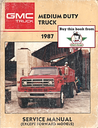 1987 GMC Medium Duty Truck Factory OEM Shop Service Repair Manual
