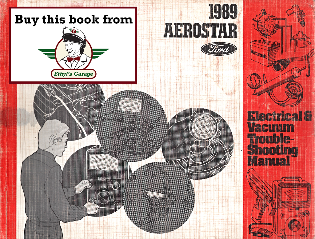 1989 Ford Aerostar Factory Electrical & Vacuum Troubleshooting Wiring Diagrams Manual EVTM