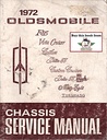 1972 Oldsmobile Full Line Factory OEM Chassis Shop Service Repair Manual