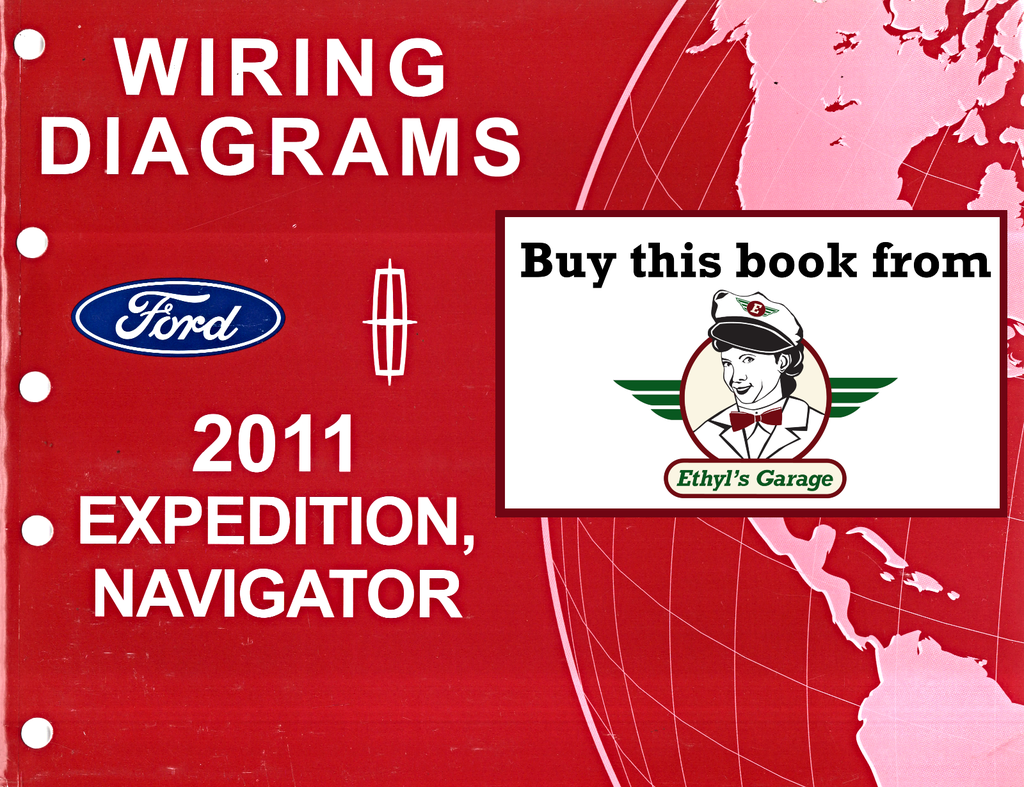 2011 Ford Expedition Lincoln Navigator Factory Electrical Wiring Diagrams Manual