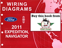 2011 Ford Expedition Lincoln Navigator Factory Electrical Wiring Diagrams Manual