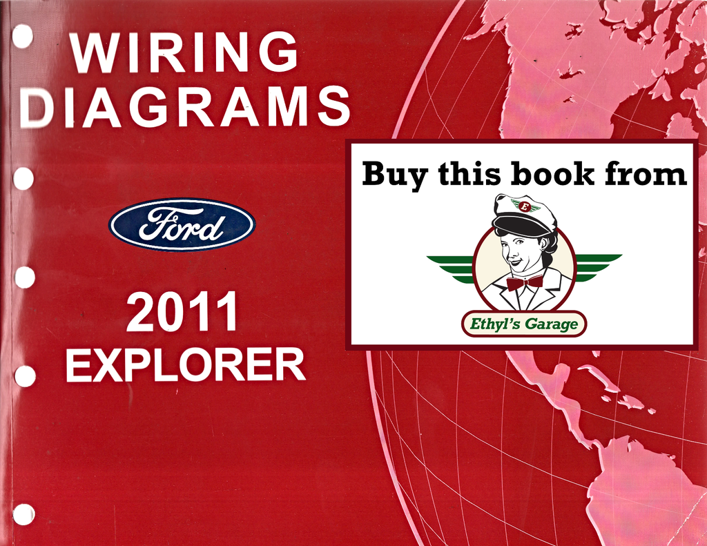 2011 Ford Explorer Factory Electrical Wiring Diagrams Manual
