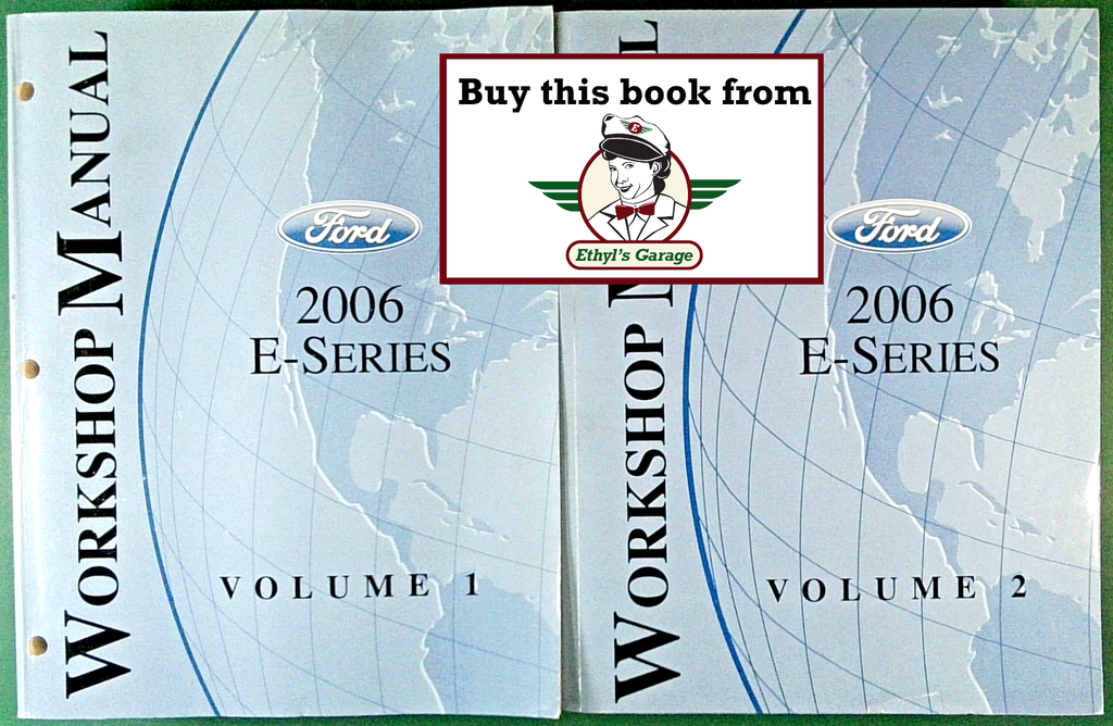 2006 Ford E-Series Van Factory Workshop Service Manual Set