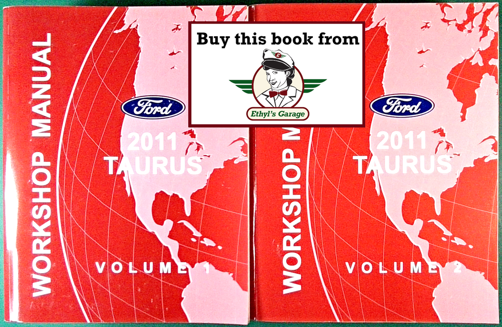 2011 Ford Taurus Factory Workshop Service Manual Set