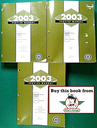 2003 Chevrolet/GMC G-Van, Chevrolet Express, GMC Savana Factory Shop Repair Service Manual Set