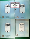 2001 Buick Regal, Century Factory Shop Repair Service Manual 4 Vol. Set