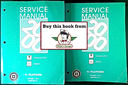 2000 Pontiac Grand Am, Oldsmobile Alero Factory Shop Repair Service Manual 2 Vol. Set 