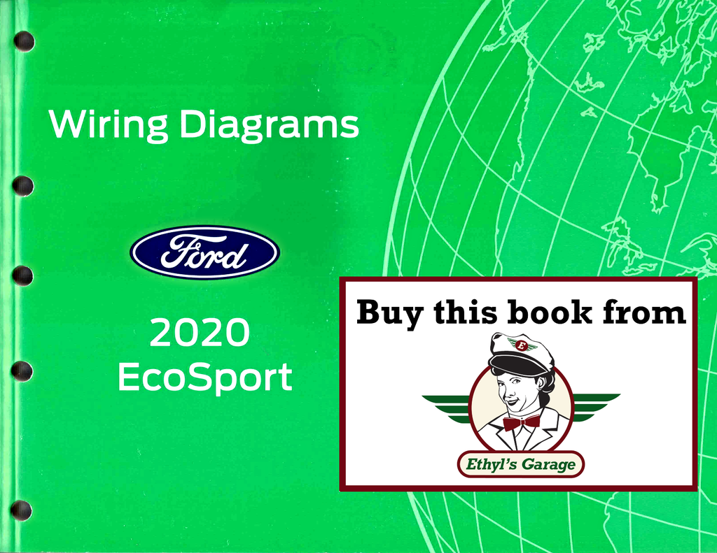 2020 Ford EcoSport Factory Electrical Wiring Diagrams Manual