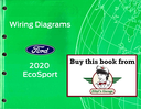 2020 Ford EcoSport Factory Electrical Wiring Diagrams Manual