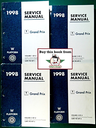 1998 Pontiac Grand Prix Factory Shop Repair Service Manual 4 Vol. Set