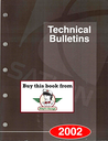 2002 Saturn Factory Technical Bulletins Manual --SC1, SC2, SL1, SL2, SW1, SW2, LS1, LS2, LW1, LW2, VUE