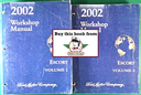 2002 Ford Escort Factory Workshop Service Manual Set