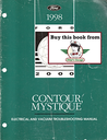 1998 Ford Contour, Mercury Mystique Factory Electrical Vacuum & Troubleshooting Wiring Diagrams Manual EVTM