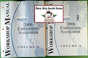2006 Ford Expedition, Lincoln Navigator Factory Workshop Service Manual Set