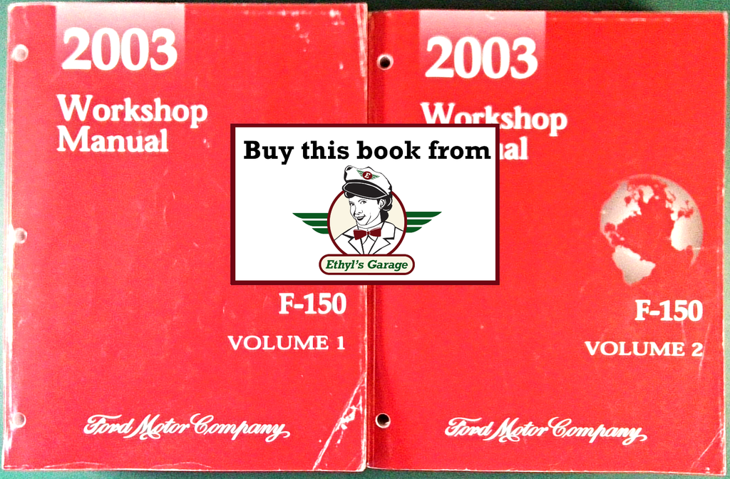 2003 Ford F-150 Factory Workshop Service Manual Set