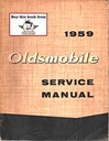 1959 Oldsmobile Full Line Factory OEM Shop Service Repair Manual