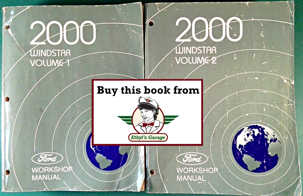 2000 Ford Windstar Factory Workshop Service Manual Set