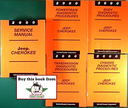 2000 Jeep Cherokee XJ Shop Repair & Diagnostic Service Manuals Complete Set